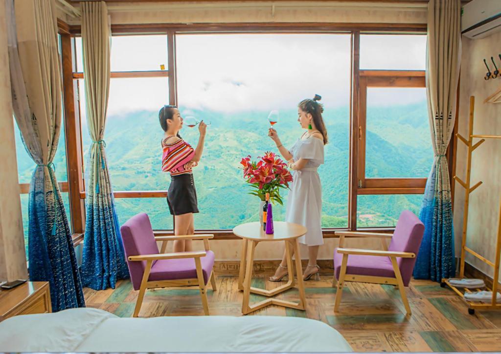 The Grand Blue Hotel Sapa Eksteriør billede