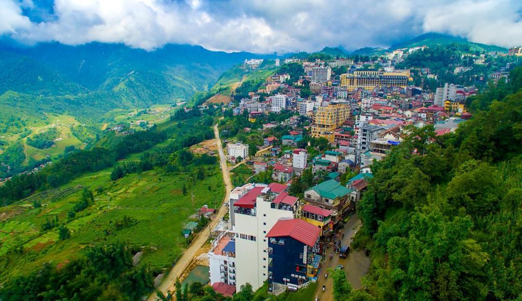 The Grand Blue Hotel Sapa Eksteriør billede
