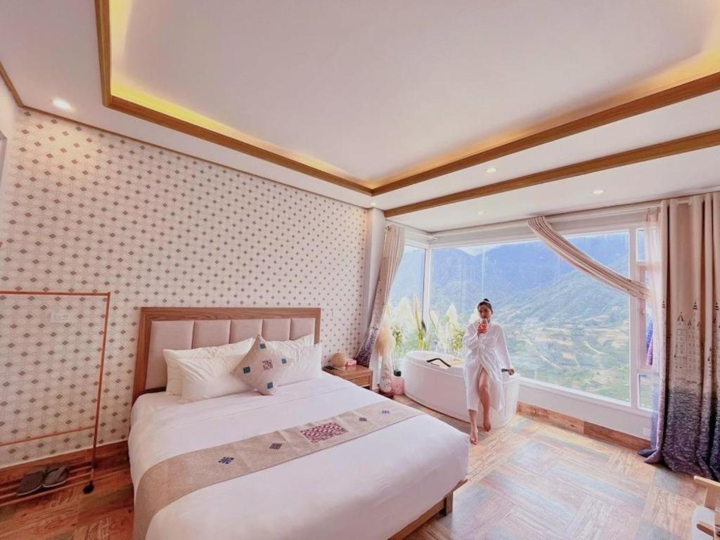 The Grand Blue Hotel Sapa Eksteriør billede