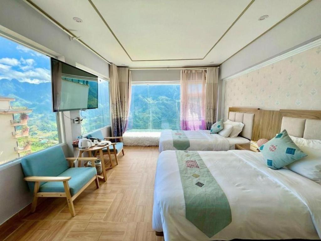 The Grand Blue Hotel Sapa Eksteriør billede
